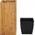vidaXL Garten-Hochbeet 43,5 x 43,5 x 90 cm Braun