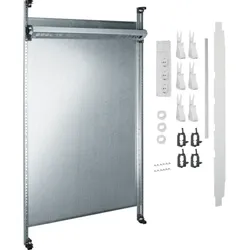 1St. Hager UF22NW Komplettfeld Multimedia universZ 900mm 2-feld ohne Patchmodule