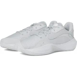 Under Armour Unisex UA Lockdown 7 Low Basketball Schuhe, Halo Gray/Distant Gray, 43 EU