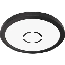 Briloner LED Panel 19 cm schwarz