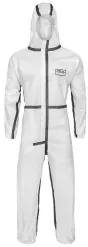 ProSafe® Einweg-Overall 2 Plus, Kapuze, Typ 4, weiß PS2P-XXXL , 1 Stück, Größe XXXL, PSA Kategorie 3
