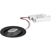Brumberg BB35 LED-Einbaustrahler 1x 7W rund schwarz