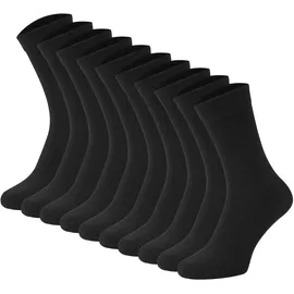 JACK & JONES JACK - JACBLACK SOCK, Baumwollmischung, einfarbig, Schwarz 33-37