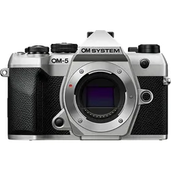 OM System OM-5 Mark II Body silber