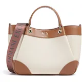 Armani Exchange Wave Shopper Canvas Beige/Braun