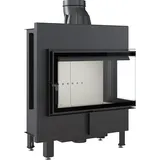 Kratki Kamineinsatz EEK A Lucy 14/P/BS 14kW Kamineinsatz aus Stahl  Ø 200