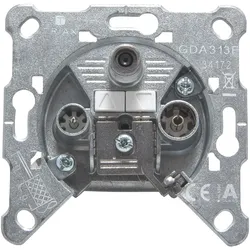 Triax GDA 313 F - Ausgang - F-Stecker, IEC-Anschluss