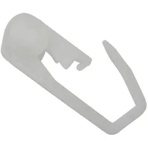 GARDINIA Rollringe UV-beständig Weiß 50-er Pack