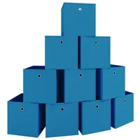VCM Faltbox 10er Set blau