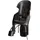 Bobike 8010900001 - Hinterer neigbarer Fahrradkindersitz für Rahmen Exclusive Evolve Maxi verstellbare Kopfstütze, 5-Punkt-Gurt für Kinder bis 22 kg, Urban Black