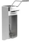 CWS Universalspender, Aluminium, 500 ml X107660 , Maße (B × H × T): 8,2 × 29,9 × 22,2 cm
