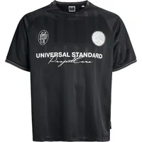 JACK & JONES JCOCOVER RETRO FOOTBALL TEE schwarz XL