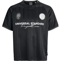 JACK & JONES JCOCOVER RETRO FOOTBALL TEE schwarz XL