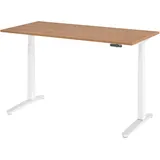 bümö Schreibtisch Nussbaum / Weiß
