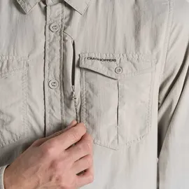Craghoppers Langarmhemd Parchment XL