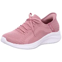 SKECHERS Ultra Flex 3.0 Brilliant Path Sneakers,Sports Shoes, Mauve Knit/Pink Trim, 40