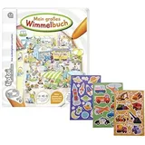 Ravensburger tiptoi Mein großes Wimmelbuch + Gratis Kinder Sticker