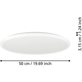 Eglo CONNECT Rovito-Z 3 Ø 50 cm weiß / Kunststoff