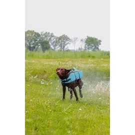 Nobby Hunde Schwimmweste Sharki mit Haiflosse hellblau