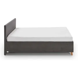 Meise Möbel Polsterbett Cool 90 x 200 cm anthrazit
