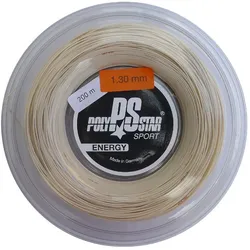 Polystar Tennissaite Energy (Haltbarkeit+Power) natur 200m Rolle