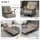 Homcom Schlafsofa mit Bettfunktion Verstellbar 63 x 73 x 81 cm