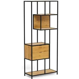 Actona Seaford Regal 77 x 35 x 185 cm Braun