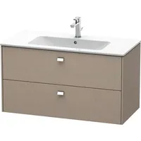 Duravit Brioso Waschtischunterbau BR410301075 1020x553 mm, Leinen, 2 Auszüge,