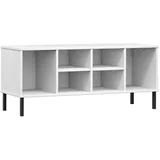 vidaXL OSLO 106 x 35 x 45 cm weiß / weiß