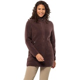 Jack Wolfskin Damen HIGH CURL Coat W Fleece-Jacke, Boysenberry, XS