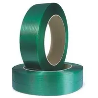 TransPak Umreifungsband Band-B15,5xStärke0,84mm L.1500m PES-/PET grün geprägt Kern 406mm