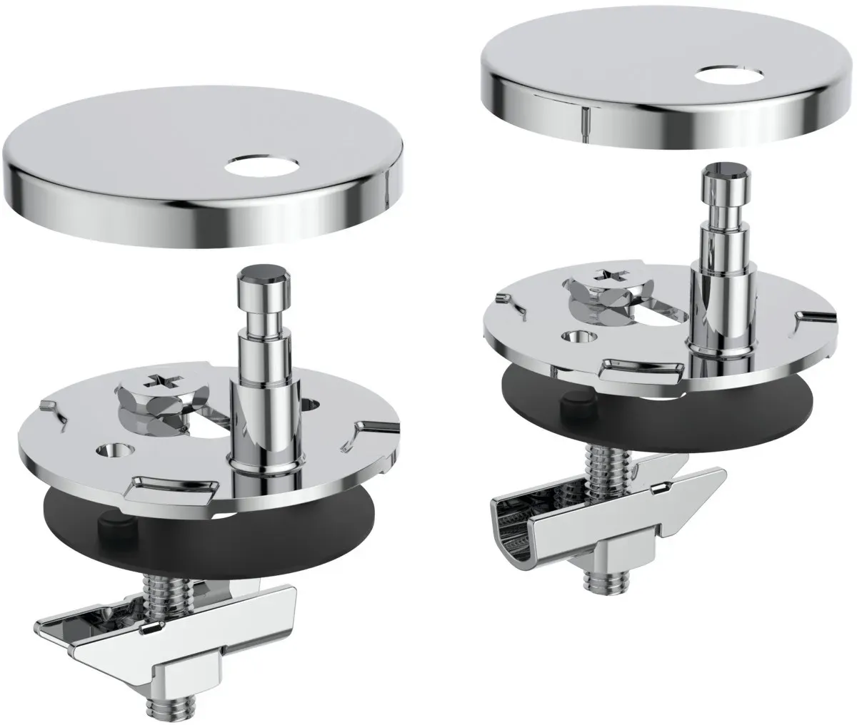 Ideal Standard Scharniersatz für Wrapover Softclose Befestigung, EW01167 EW01167
