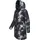 Ragwear Damen, Wintermantel Warmer Parka mit Teddyfell wasserdicht und atmungsaktiv Holstic Print YOUMODO Black Gr. M - M