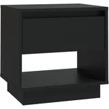 vidaXL Nachtschrank 45 x 34 x 44 cm Schwarz