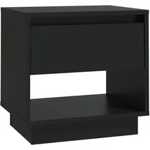 vidaXL Nachtschrank 45 x 34 x 44 cm Schwarz