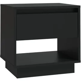 vidaXL Nachtschrank 45 x 34 x 44 cm Schwarz