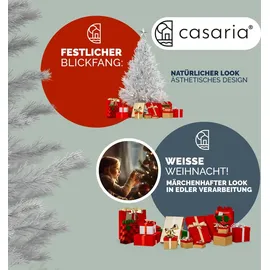 CASARIA Weihnachtsbaum 107679, 150cm Weiß