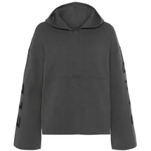 ELBSAND Kapuzenpullover Hoodie Grau Anthrazit 44/46