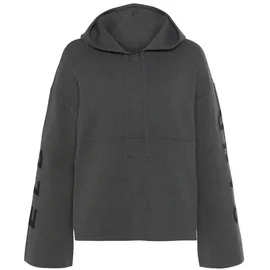 ELBSAND Kapuzenpullover Hoodie Grau Anthrazit 44/46