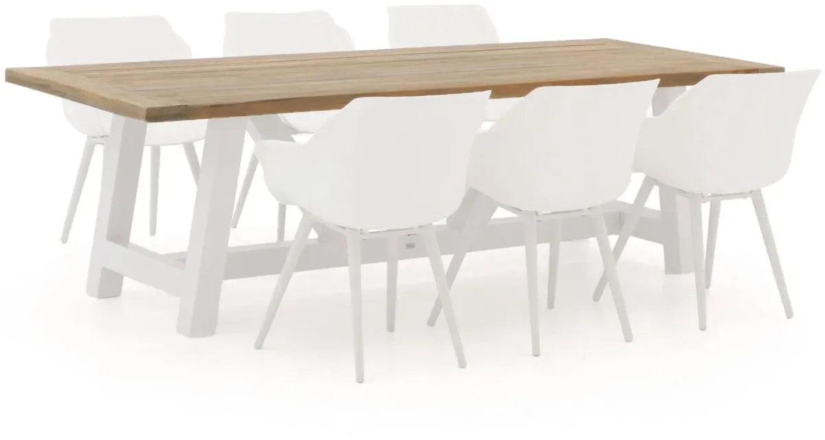 + 10 % Kassenrabatt | Hartman Sophie Studio/Bresimo 260 cm Gartenmöbel-Set 7-teilig