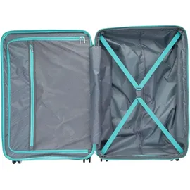 American Tourister Soundbox 4-Rollen 77cm / 97-110 l poolside blue