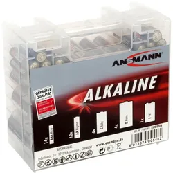 Ansmann Batterie 14 x AAA-Typ - Alkalisch - mit 12 x AA
