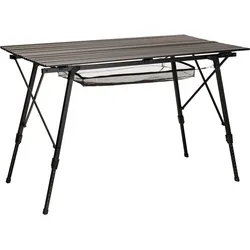 Campingtisch - Jamsa - klappbar - höhenverstellbar - 120 × 70 cm - wetterfest EINHEITSGRÖSSE