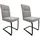 Hti-Living Esszimmerstuhl Liron Polyester blau 2er Set