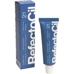 RefectoCil Augenbrauen- und Wimpernfarbe Tiefblau, Inhalt 15 ml