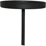 4x Kerzenpick flach 8cm Metall Schwarz Adventskranz Weihnachtsdeko - Schwarz