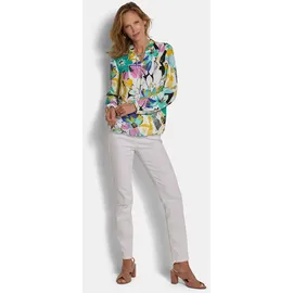 GOLDNER Viskosebluse mit Blumenprint bunt 38
