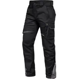 Triuso Leibwächter Bundhose ohne Knietaschen Flex-Line Herren FLXHO25 Gr. 46 schwarz/grau