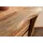 MASSIVMOEBEL24.DE Highboard 100 x 48 x 111 cm Natur lackiert / Sandgestrahlt