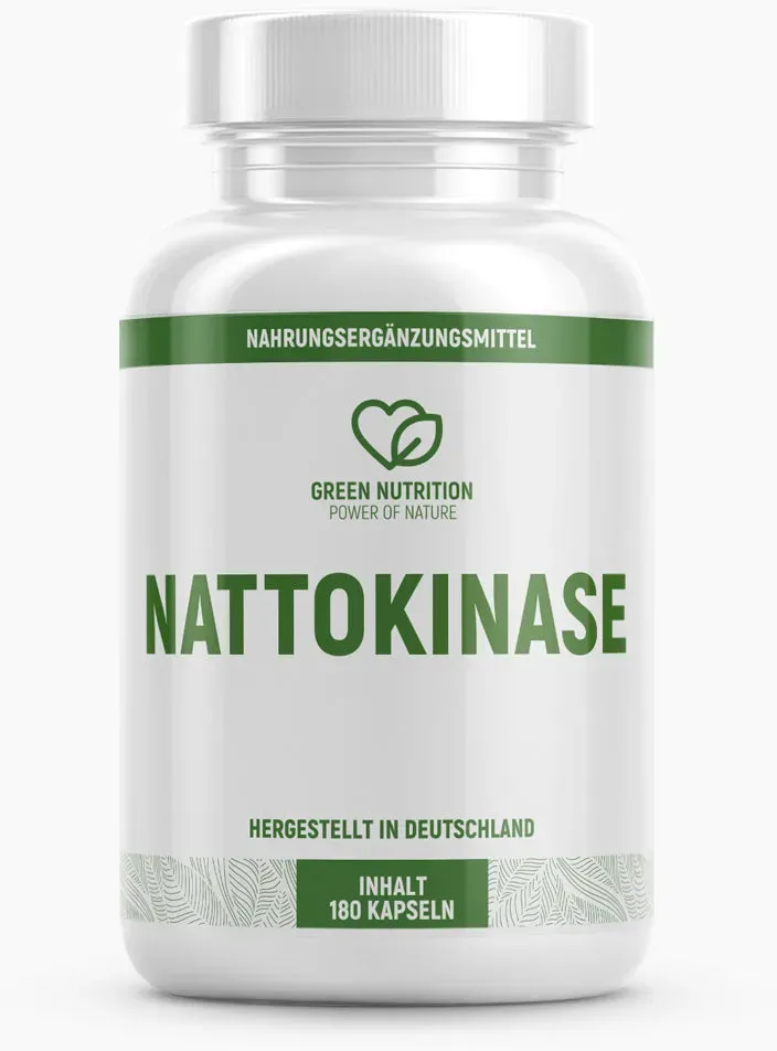 GREEN NUTRITION Nattokinase (180 Kapseln)